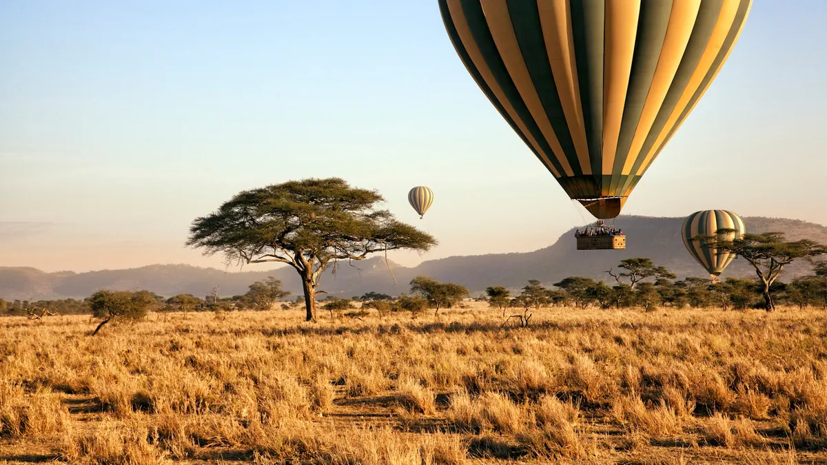 Balloon Safari in Tanzania
